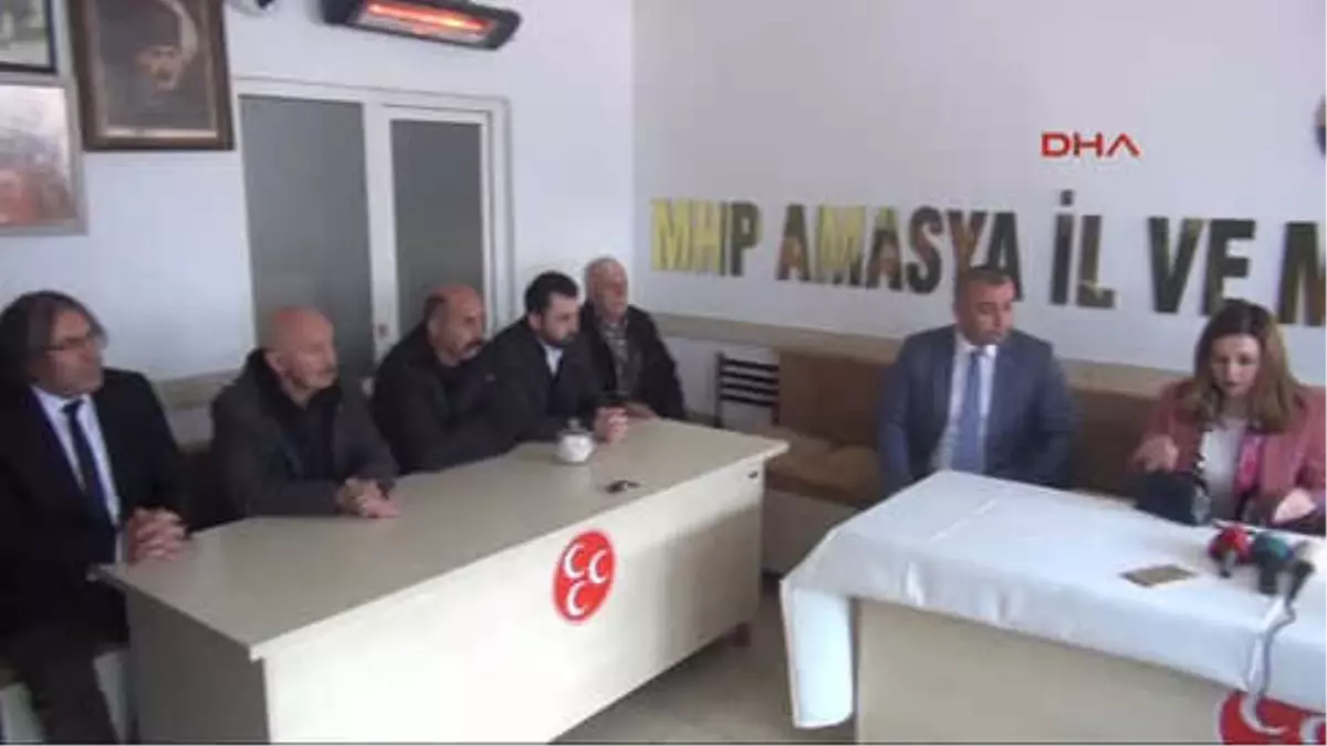 Amasya MHP\'li Erdem Dünya Kamuoyunda ABD\'nin Kirli Planları Aydınlatılmalı