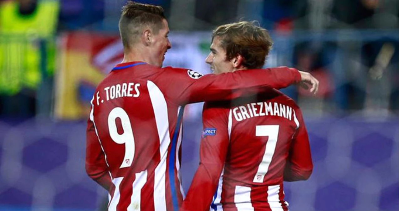 Atletico Madrid Teknik Direktörü Diego Simeone, Fernando Torres\'i Sildi