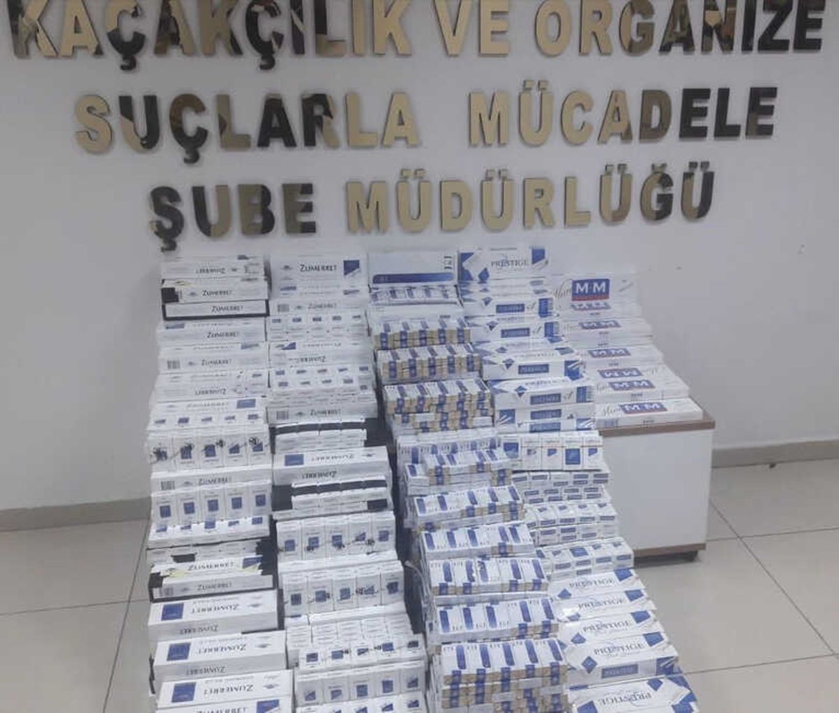 Çorum\'da 3.340 Paket Kaçak Sigara Ele Geçirildi