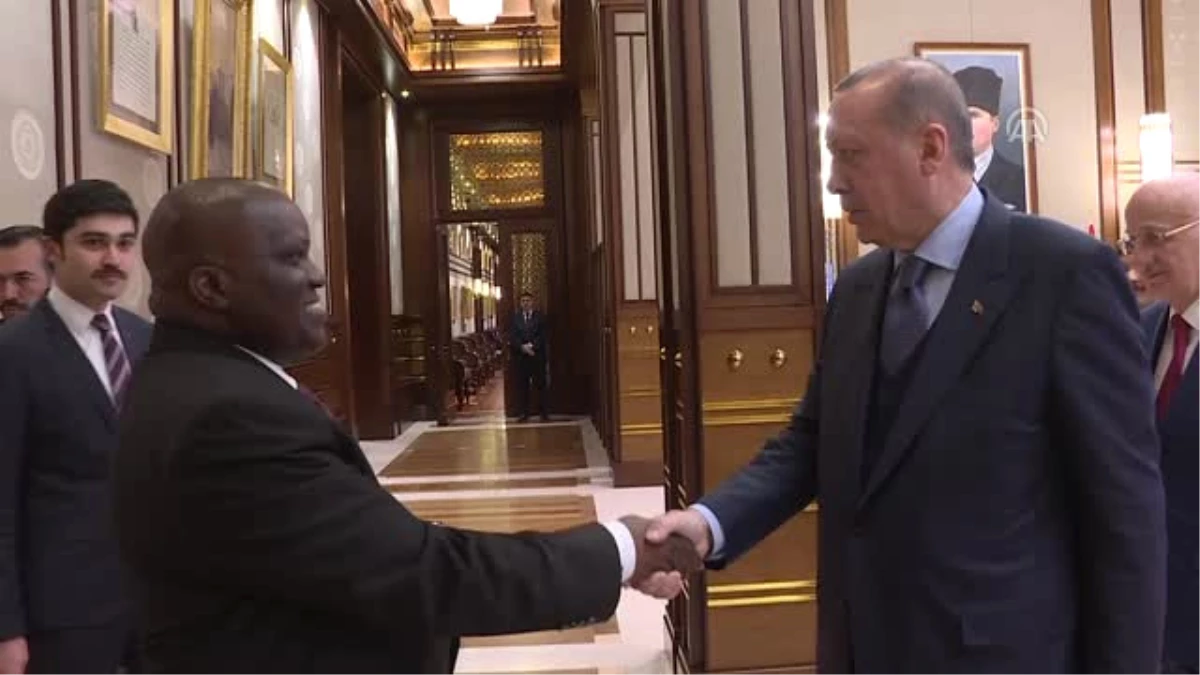 Cumhurbaşkanı Erdoğan, Burundi Meclis Başkanı Nyabenda\'yı Kabul Etti