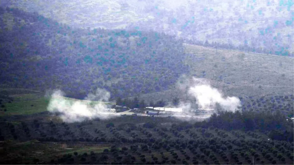 Darmık Dağı Arkasındaki Ypg Mevzileri Yerle Bir Oldu