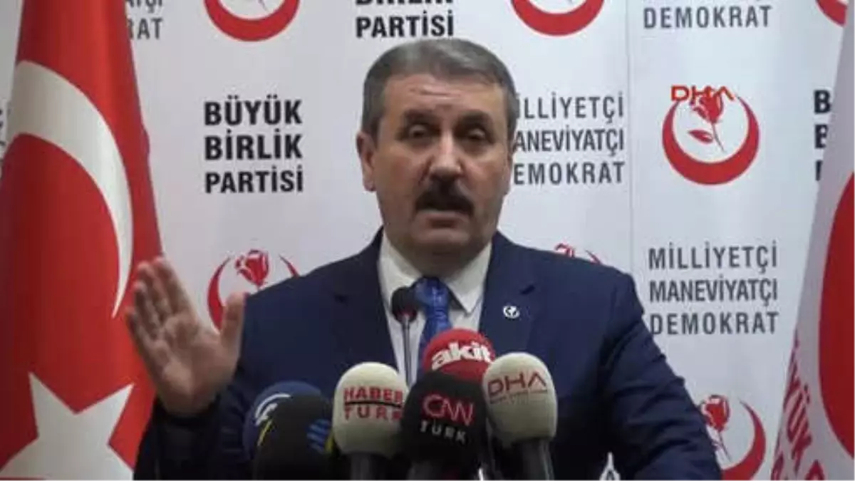 Destici\'den \'Cumhur ittifakı\' Açıklaması Partilerle Görüşüp, Kararı Birlikte Vereceğiz