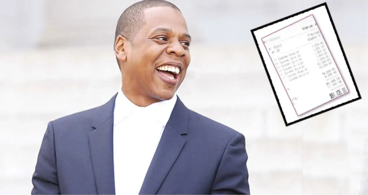 Dünyaca Ünlü Rapçi Jay-Z, Bir Gecede 344 Bin Lira Hesap Ödedi