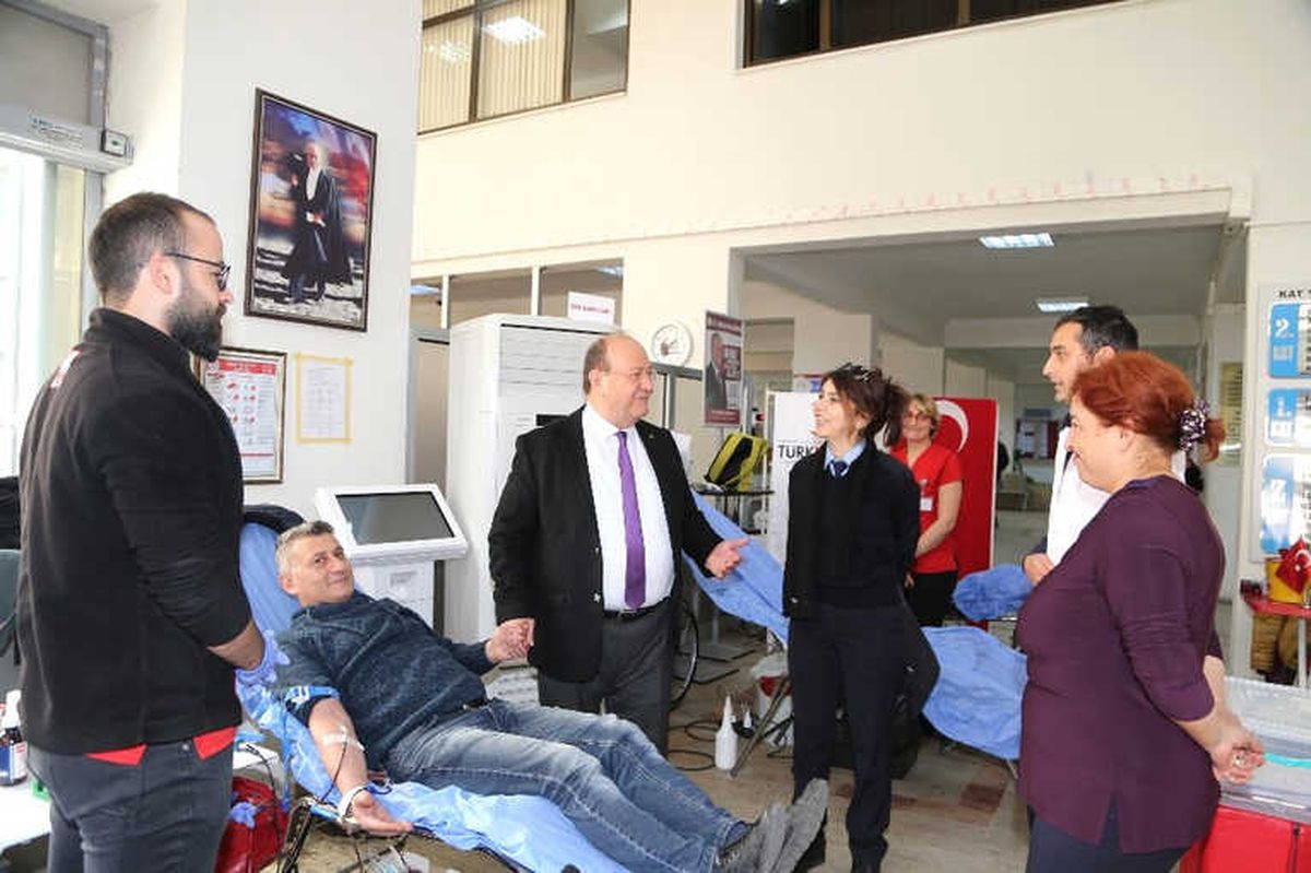 Efeler Belediyesi\'nden Kızılay\'a 36 Ünite Kan Bağışı