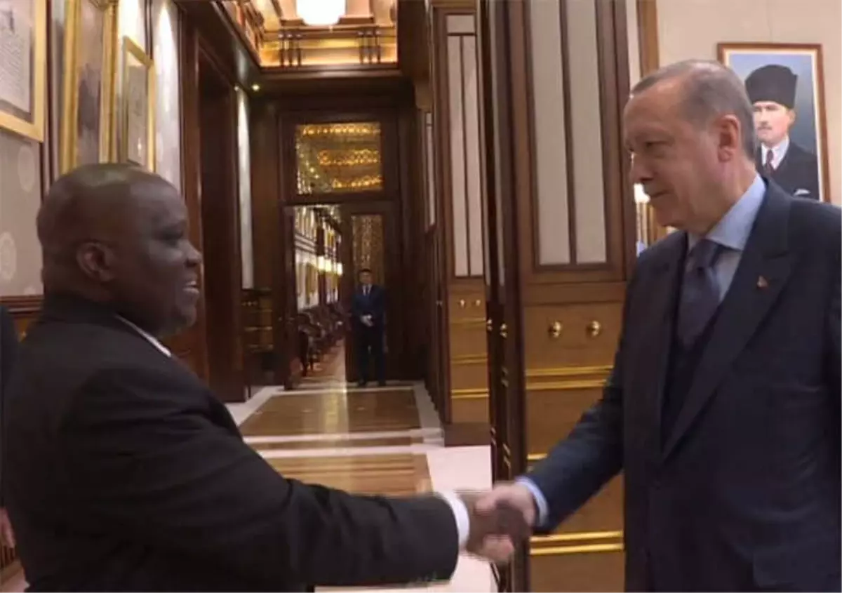 Erdoğan, Burundi Meclis Başkanını Kabul Etti