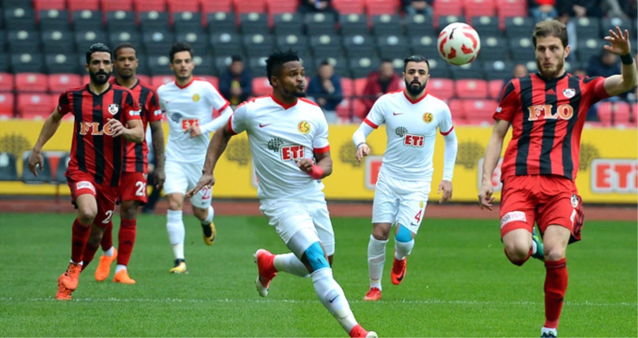 Gazişehir Gaziantep Deplasmanda Eskişehirspor\'u 4-1 Yendi