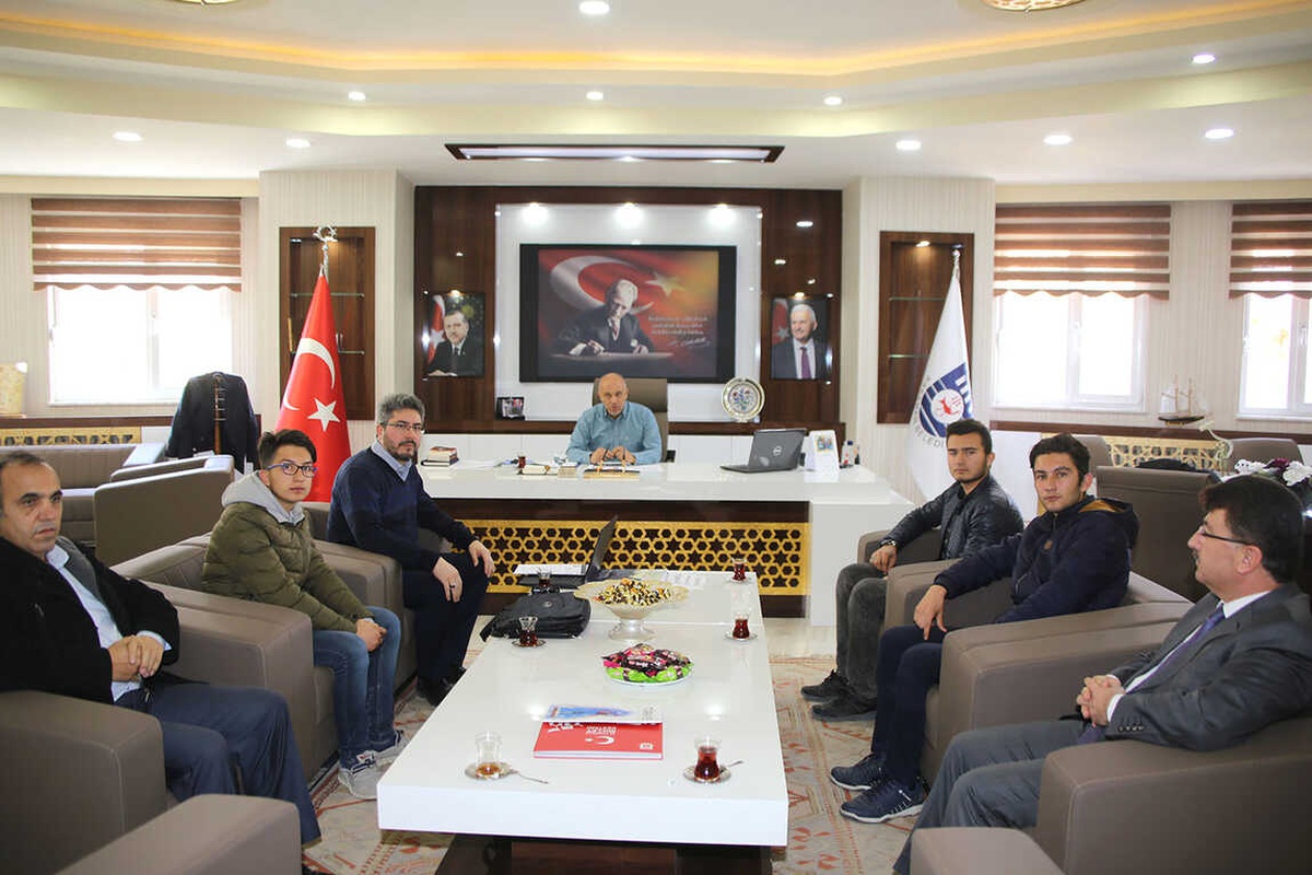 İyilik Okulu Projesi Ekibinden Belediyeye Ziyaret