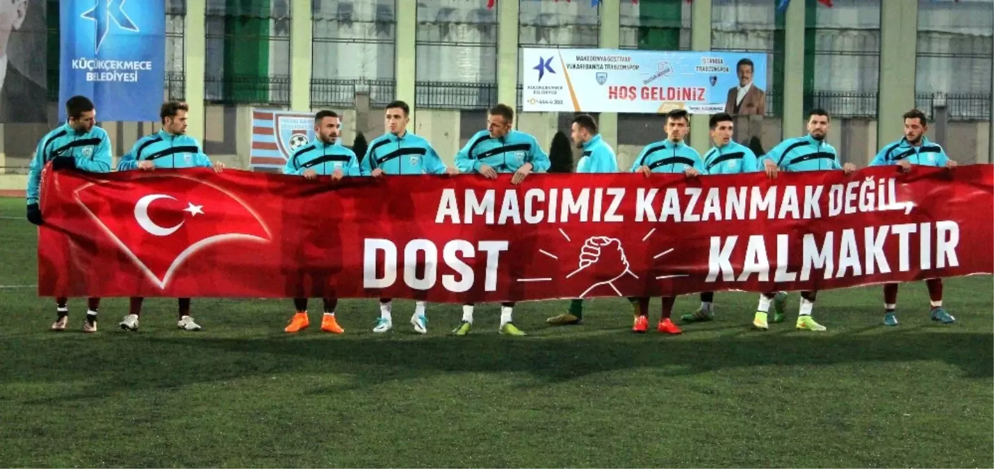 Küçükçekmece\'de Kazanan Dostluk Oldu