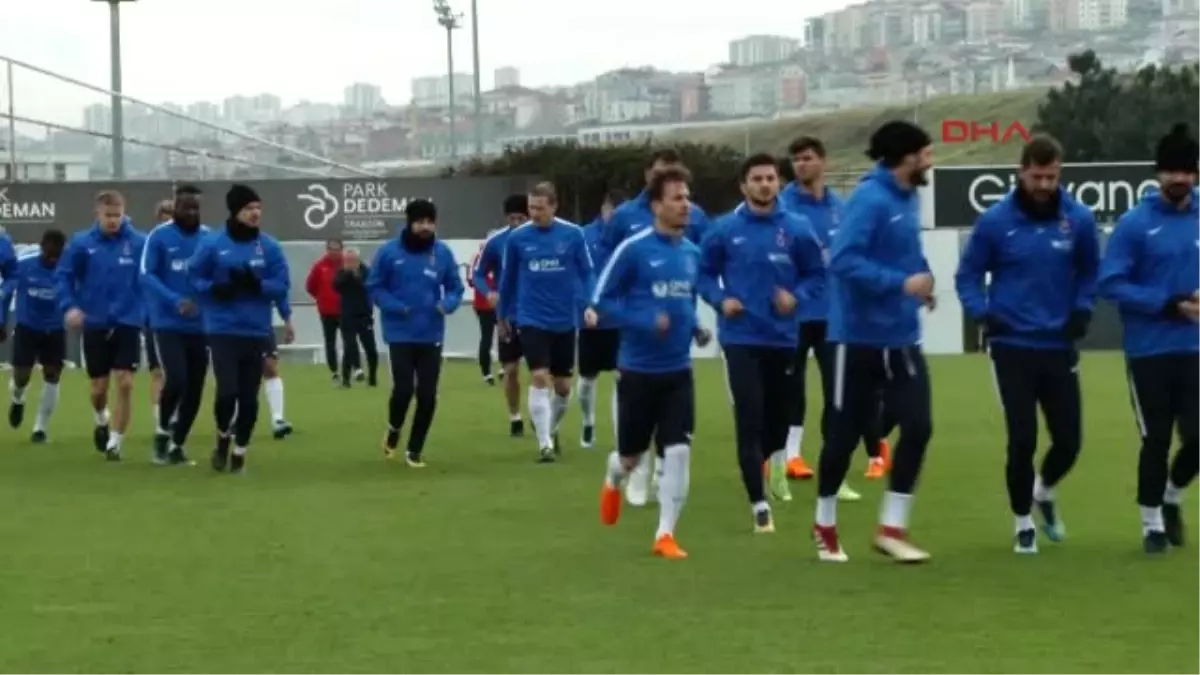 Trabzonspor, Aytemiz Alanyaspor Maçı Hazırlıklarını Sürdürdü