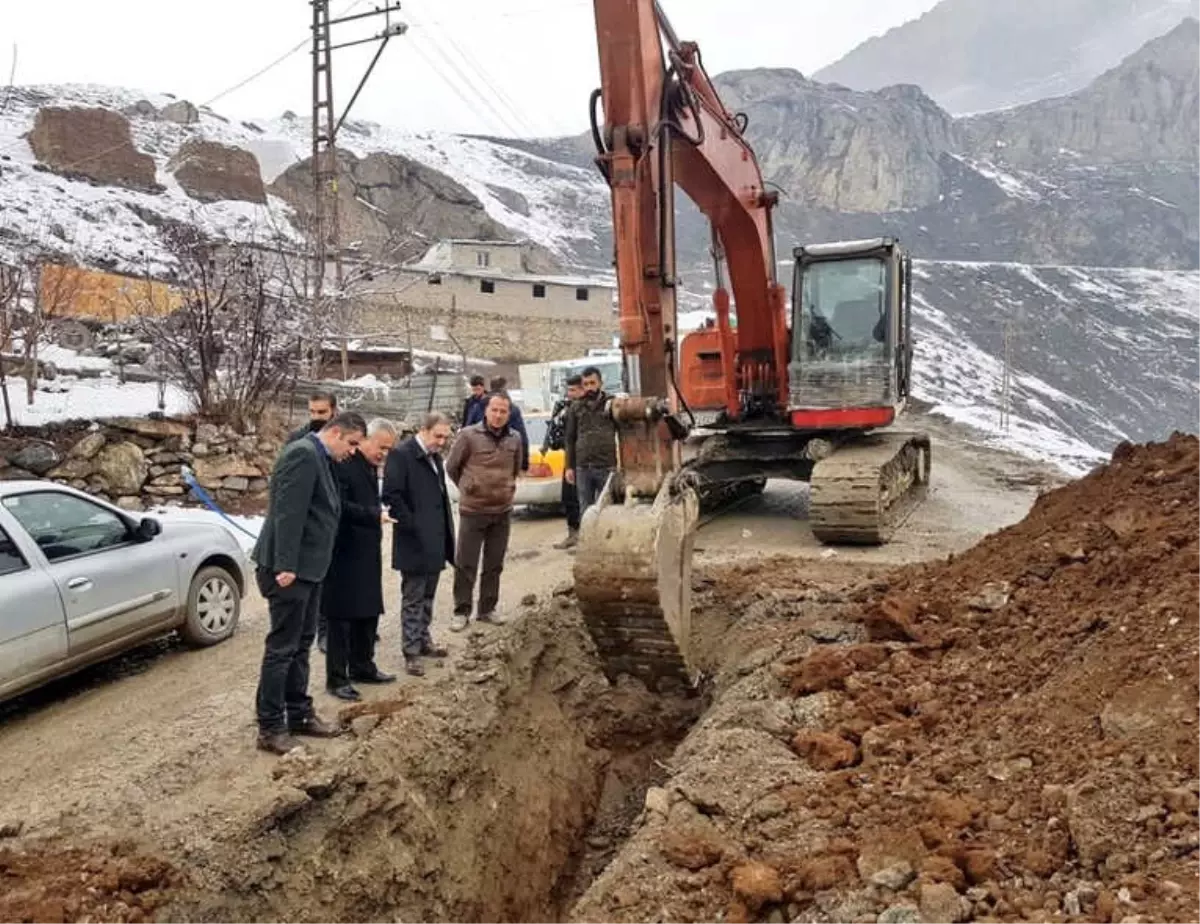 Başkan Epcim ve Teknik Heyet İçme Suyu Hattını Denetledi