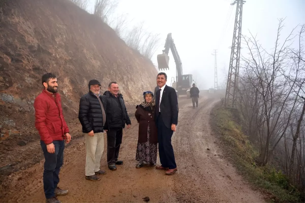 Başkan Kaya, Yol Çalışmalarını İnceledi