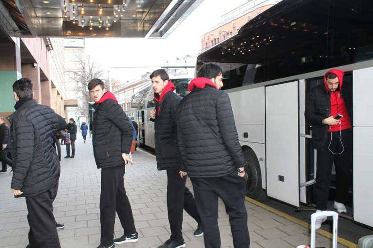 Basketbol Milli Takımı Stockholm\'e Geldi