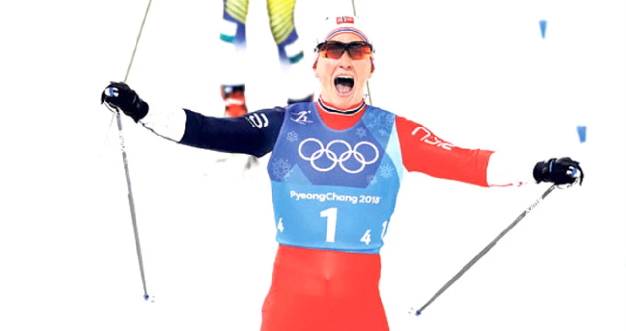 Norveçli Kayakçı Bjoergen, Kış Olimpiyatları Tarihinin En Başarılı Sporcusu Oldu