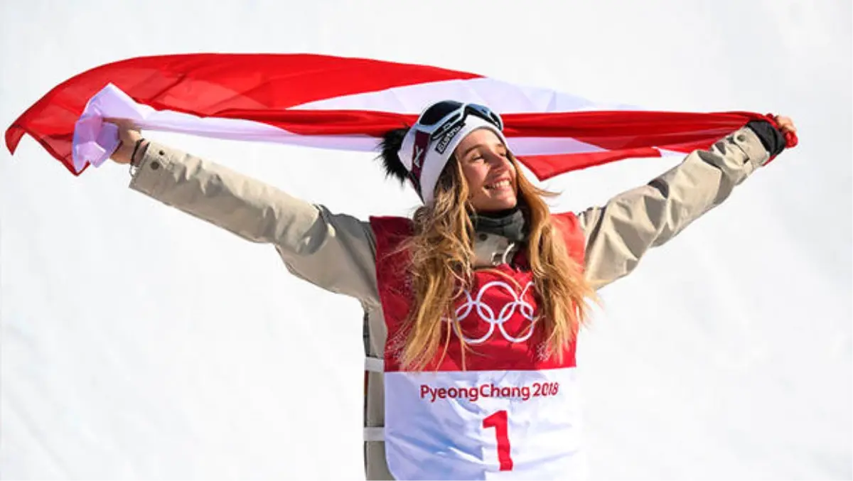 Snowboard Kadınlar Big Air Finalinde Altın Madalya Avusturyalı Gasser\'in!