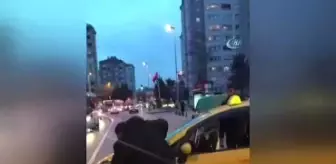 Alkollü Taksi Sürücüsü Kadıköy'ü Birbirine Kattı