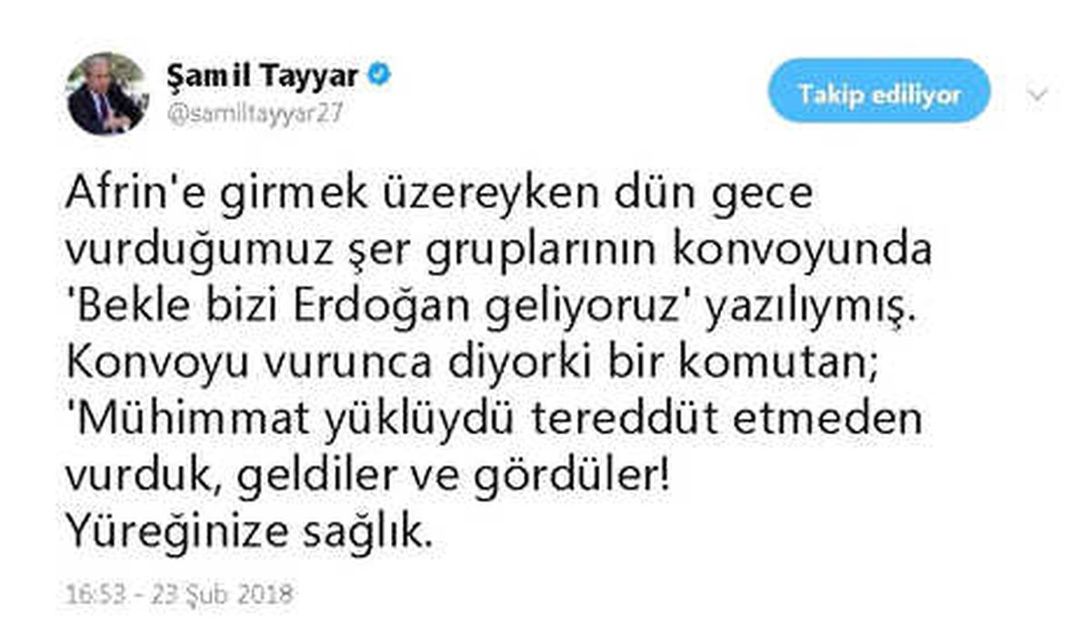 TSK\'nın Vurduğu Terör Konvoyu ile İlgili İlginç Detay