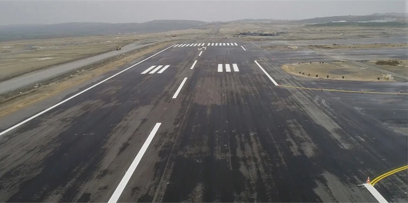 3. Havalimanı\'nda Pist Hazır, Erdoğan\'ın Uçağının İneceği Günü Bekliyor