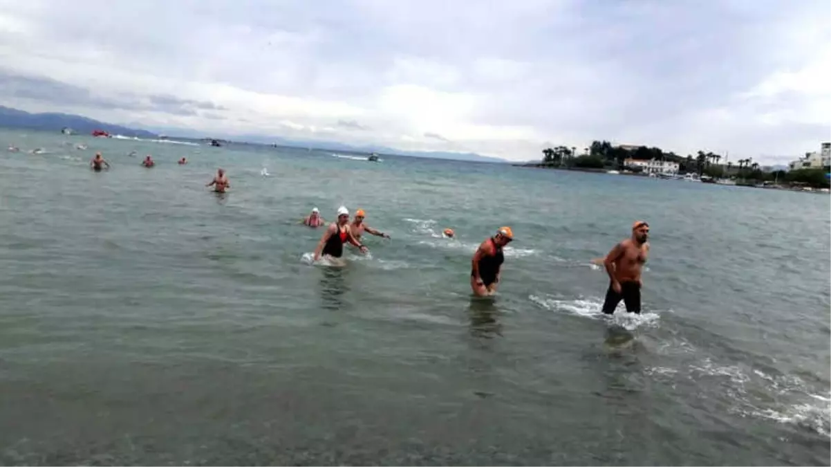 12. Datça Açık Deniz Kış Yüzme Maratonu Başladı