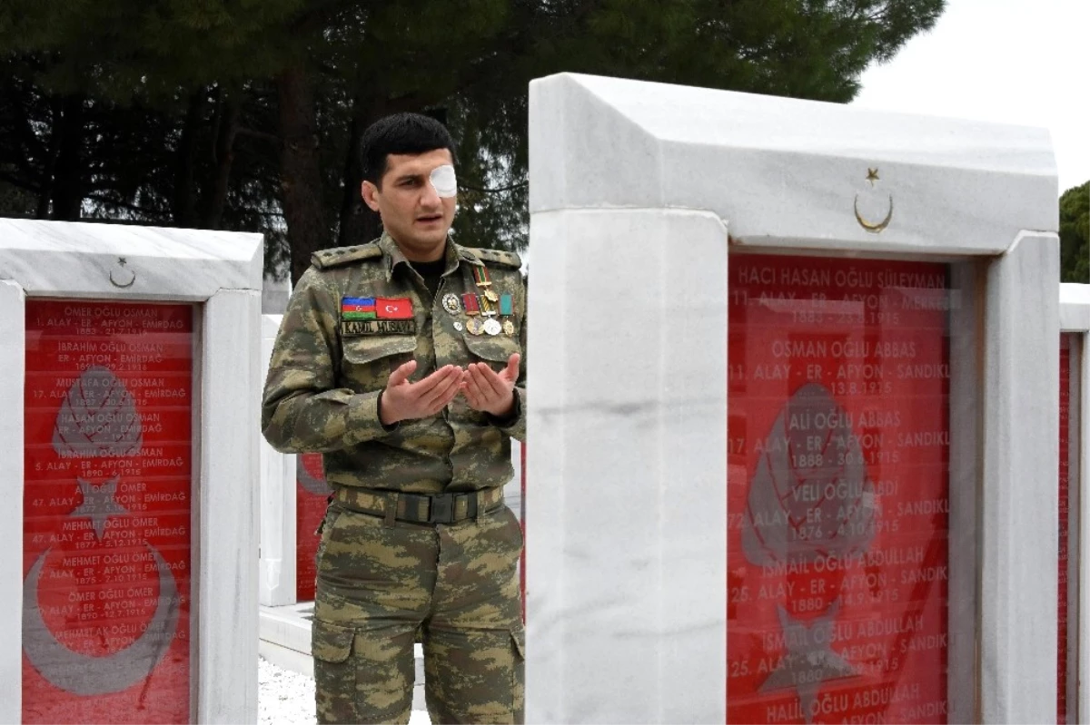 Azerbaycanlı Gaziden Afrin\'deki Mehmetçiğe Destek