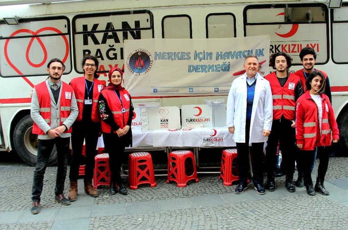 Herkes İçin Havacılık Derneği\'nden Kan Bağışı Etkinliği