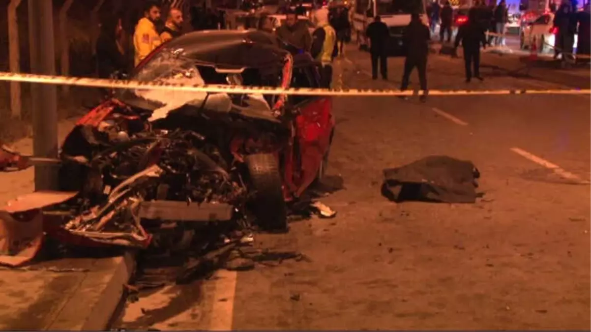 Maltepe\'de Zincirleme Trafik Kazası: 1 Ölü 1 Yaralı