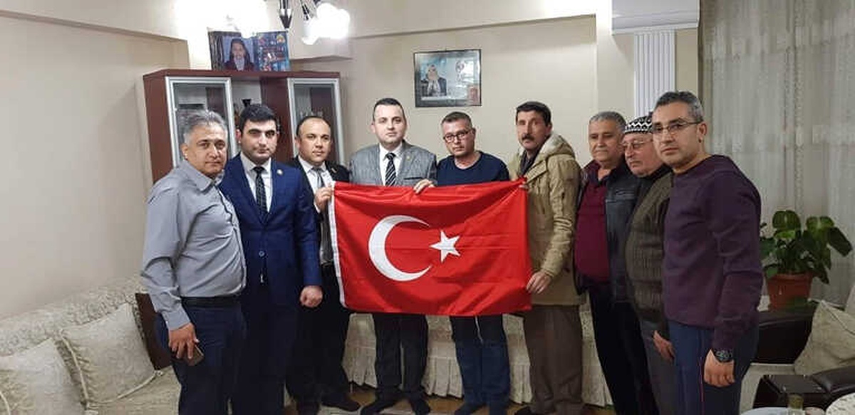 Şehit Ailelerinden Afrin Gazilerine Ziyaret