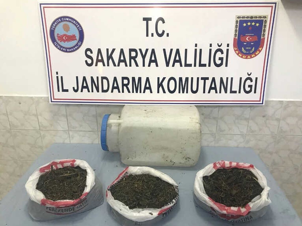 Söğütlü\'de 2 Bin 647 Gram Kubar Esrar Ele Geçirildi