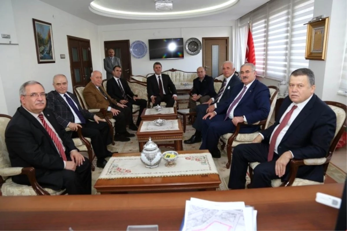 Yargıtay Başkanı Cirit ile Yargıtay Cumhuriyet Başsavcısı Akarca Vali Nayir\'i Ziyaret Etti