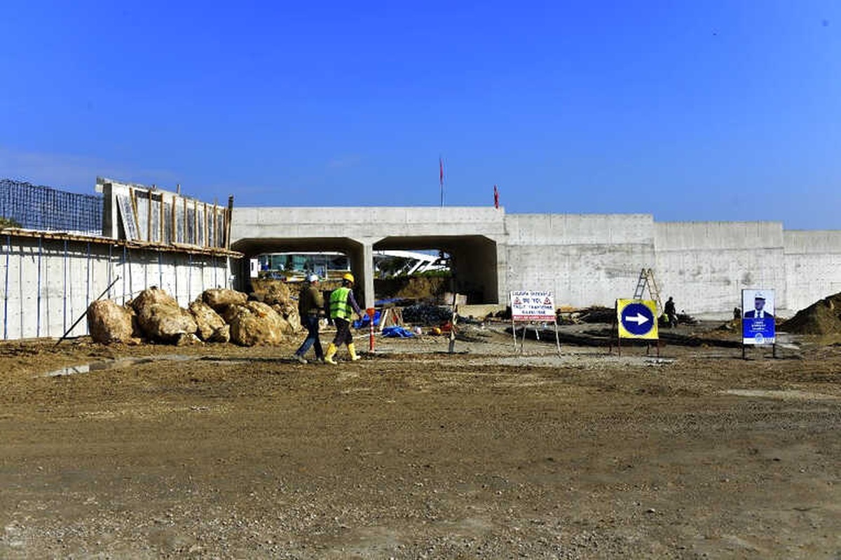 Otogar Otoban Bağlantı Yolu Projesi\'nin Yüzde 70\'i Tamamlandı