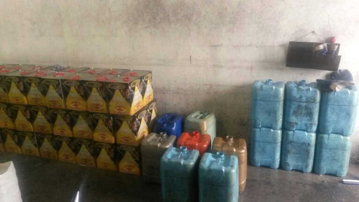 Akhisar\'da 7 Bin Litre Kaçak Akaryakıt Ele Geçirildi