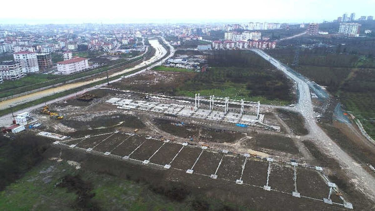 Altınordu Otogarı Yükseliyor