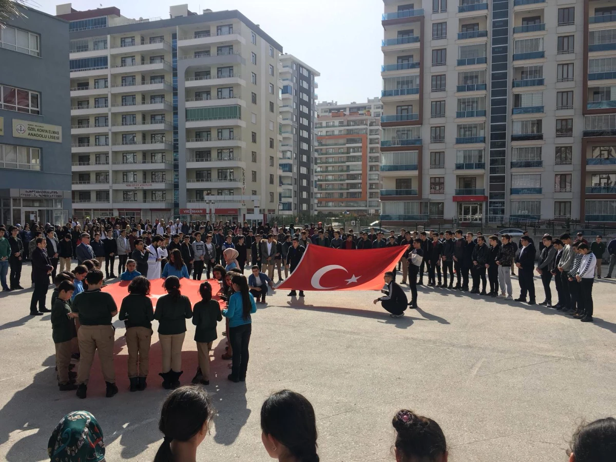 Elmas Koleji Öğrencilerden Afrin Harekâtı\'na Anlamlı Destek