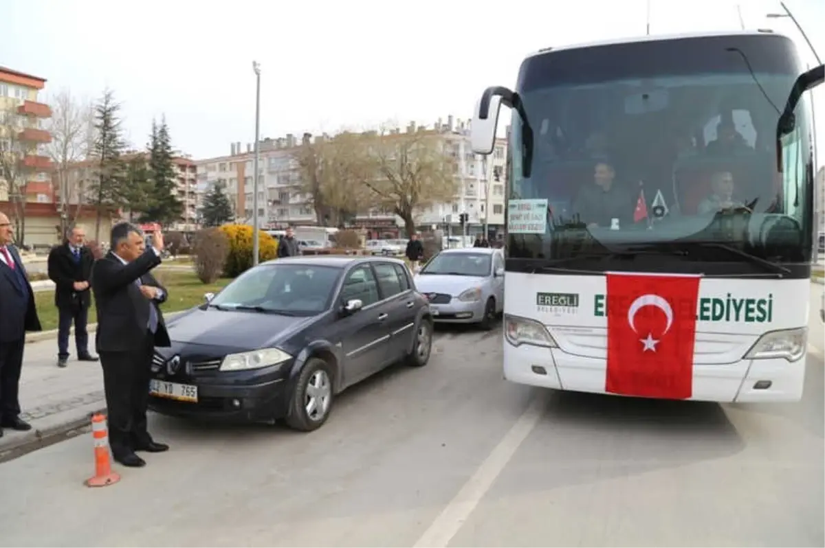 Ereğli Belediyesinden Şehit Ailelerine Kaplıca Gezisi