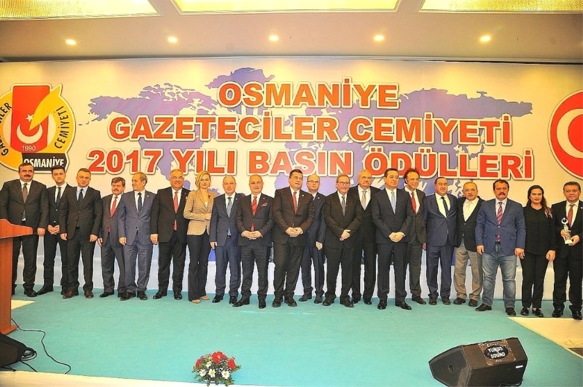 Osmaniye Gazeteciler Cemiyeti Basın Ödülleri Sahiplerini Buldu