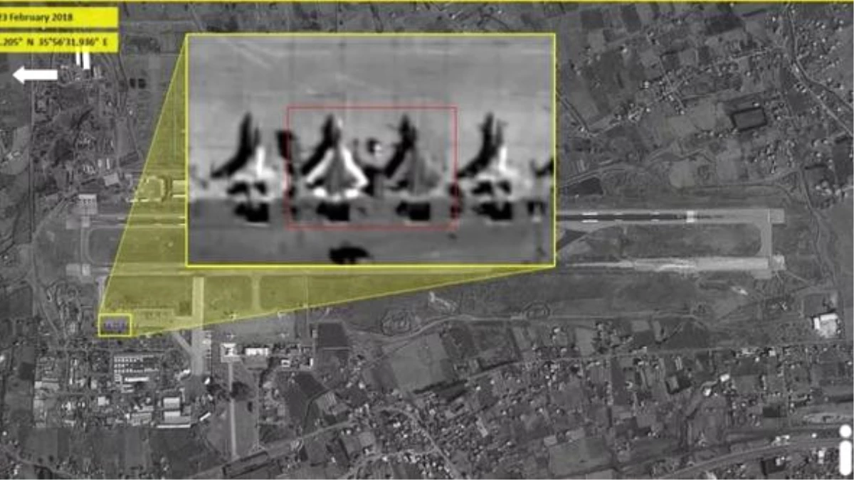 Rusya\'nın Suriye\'ye Gönderdiği Su-57 Savaş Uçakları Uydudan Böyle Görüntülendi