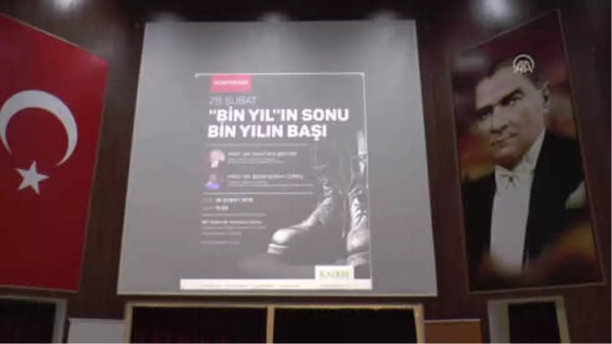 Şentop: "28 Şubat\'ta Türkiye İki Büyük Ekonomik Krizini Yaşadı" Tekirdağ