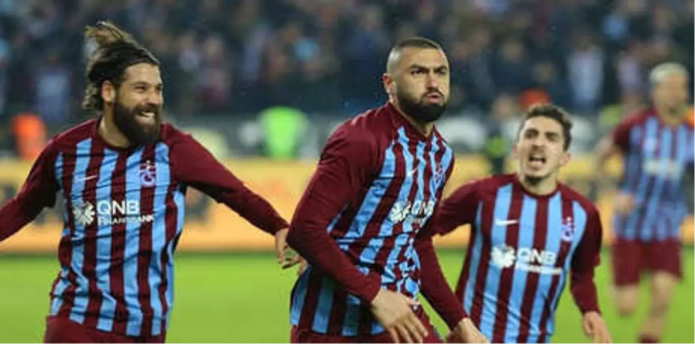 Trabzonspor, Burak Yılmaz ile Kazanıyor