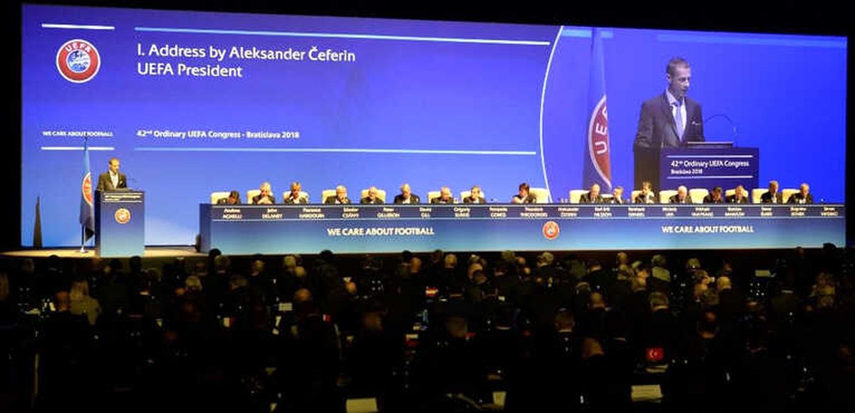 UEFA Kongresi Bratislava\'da Yapıldı