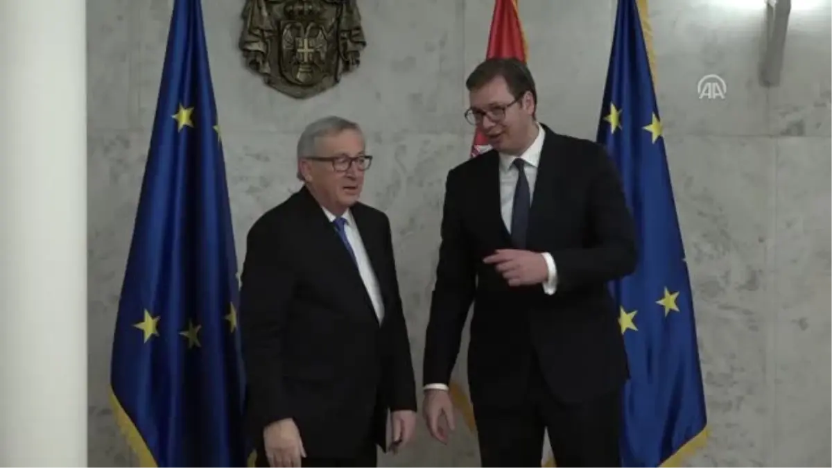 Vucic-Juncker Görüşmesi