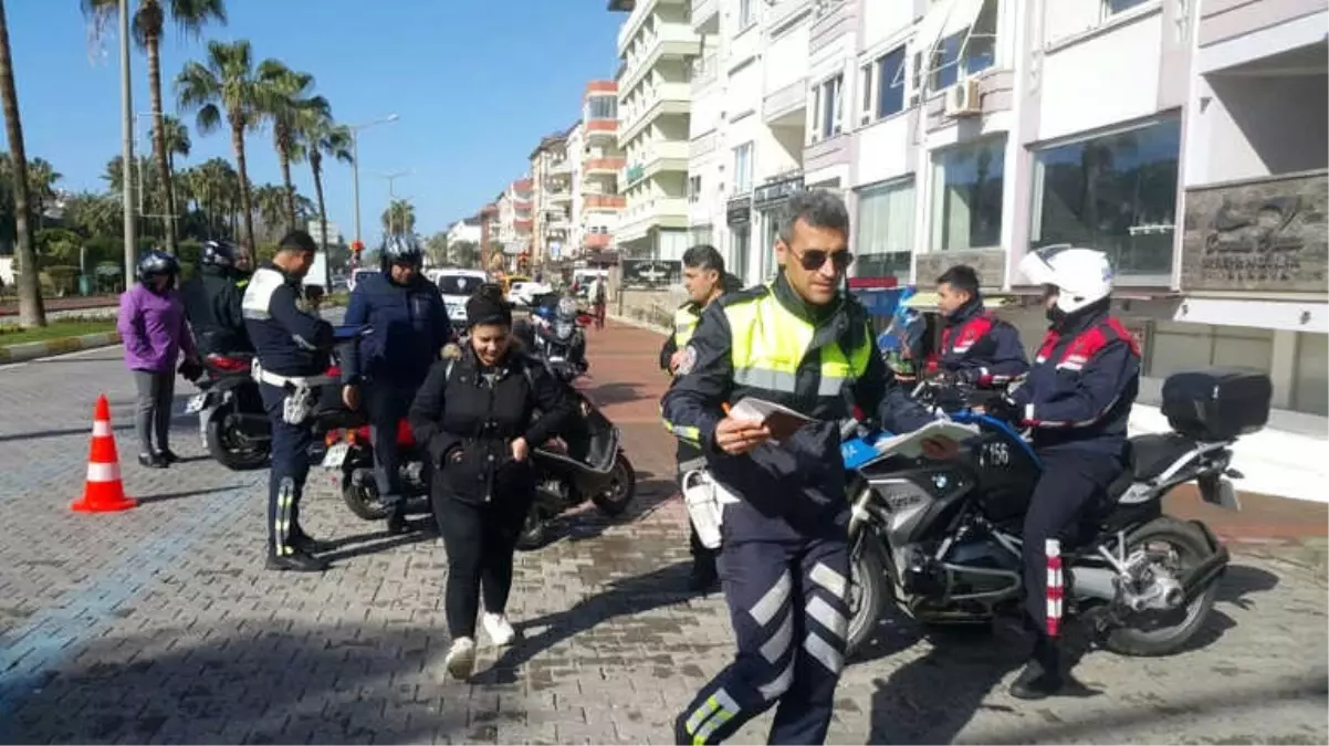 Alanya Trafiğinde Kural İhlaline Af Yok