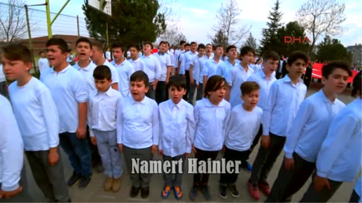 Bursa-400 Öğrenciyle Afrin Koreografisi