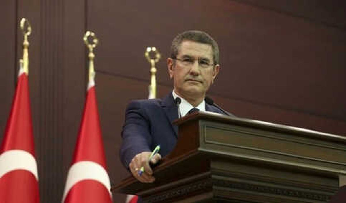 Canikli: Afrin\'de Uzaktan Kumandalı İş Makineleri Kullanılıyor