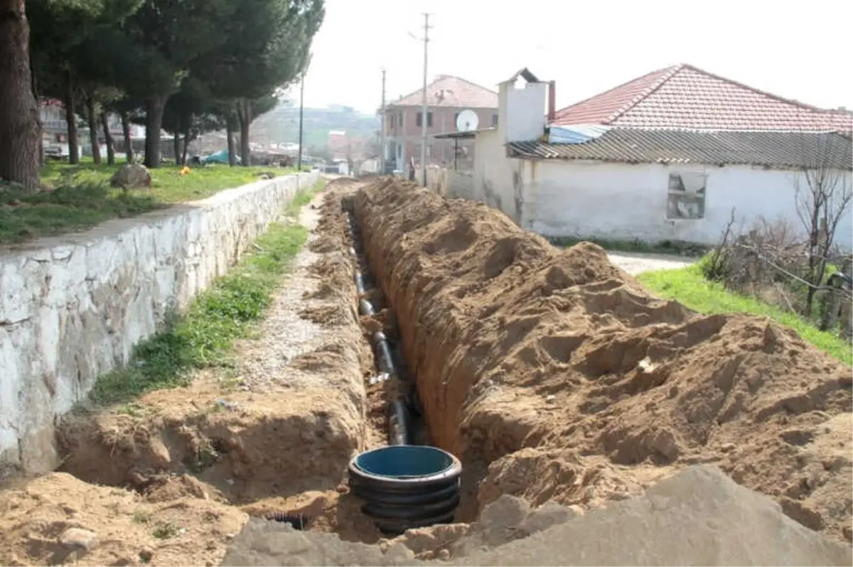 Çimentepe Mahallesi\'ne Yeni Kanalizasyon Hattı