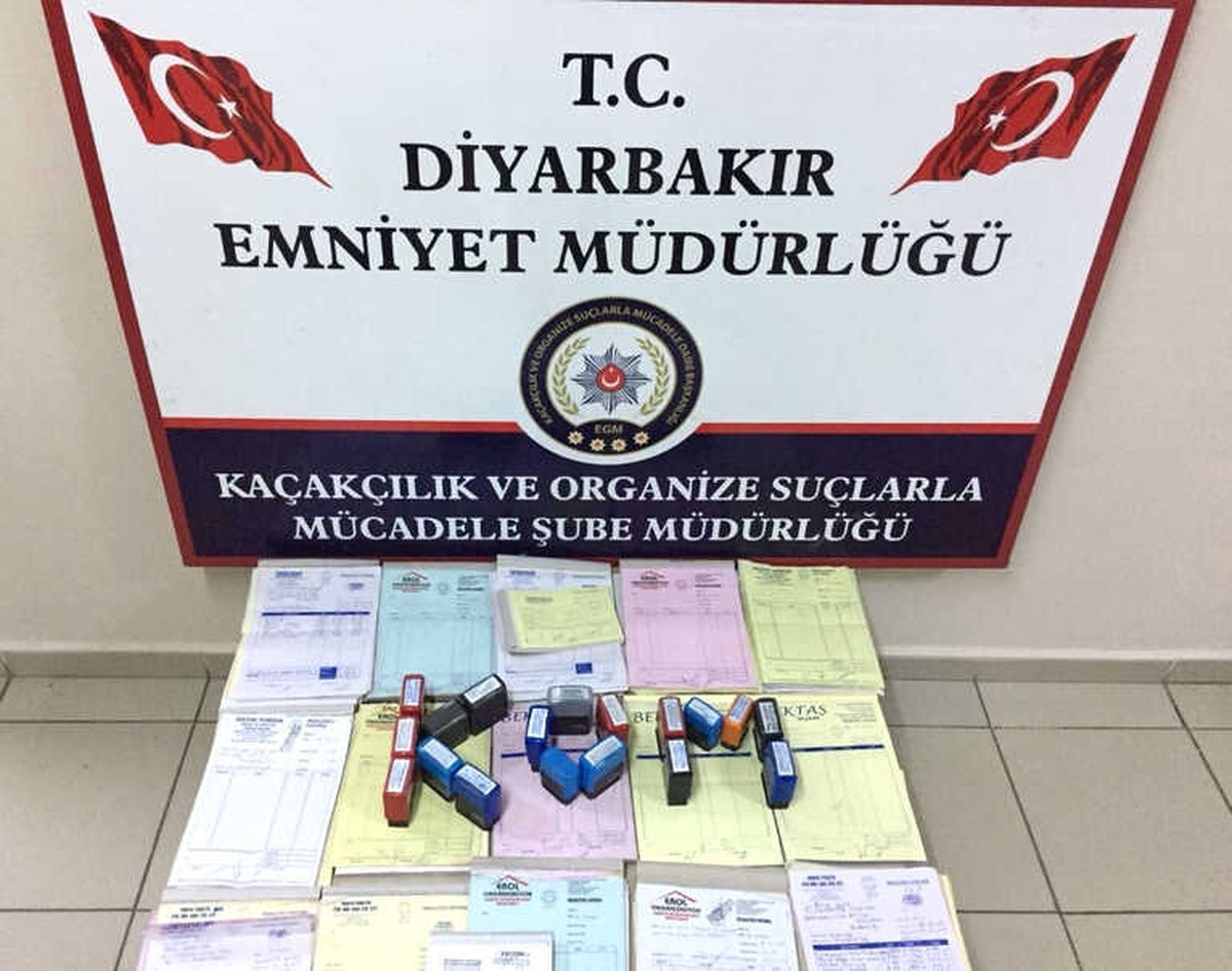 Diyarbakır\'da 139 Milyon TL\'lik Sahte Fatura Ele Geçirildi