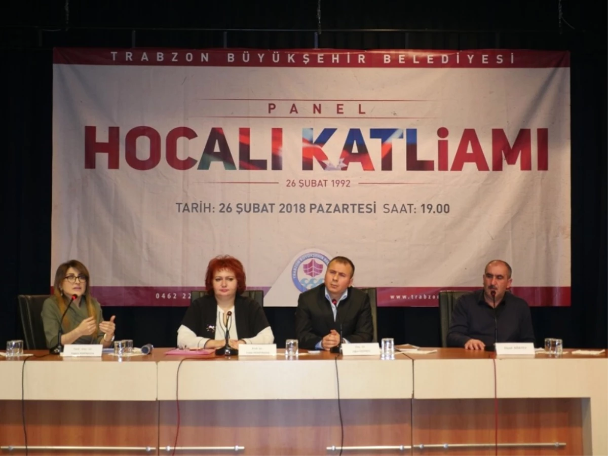 Hocalı Katliamı\' Trabzon\'da Unutulmadı