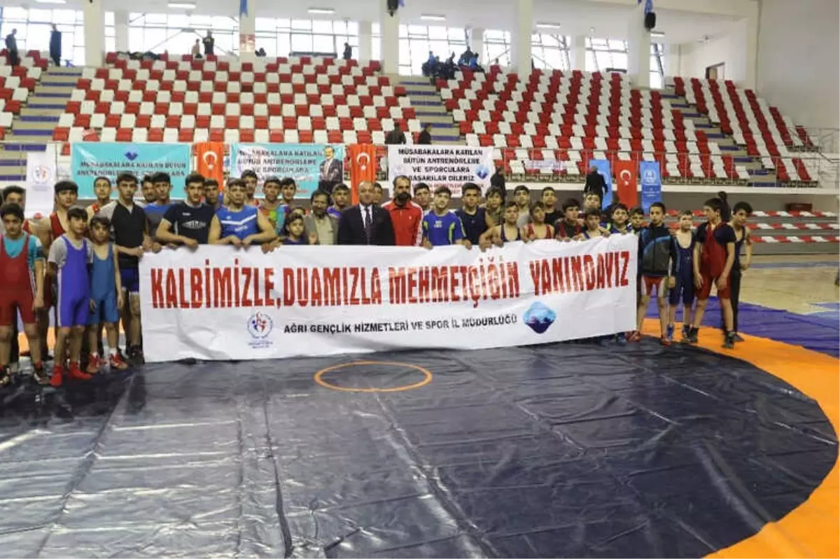 İran ve Ağrılı Sporculardan Metmetçik\'e Anlamlı Destek