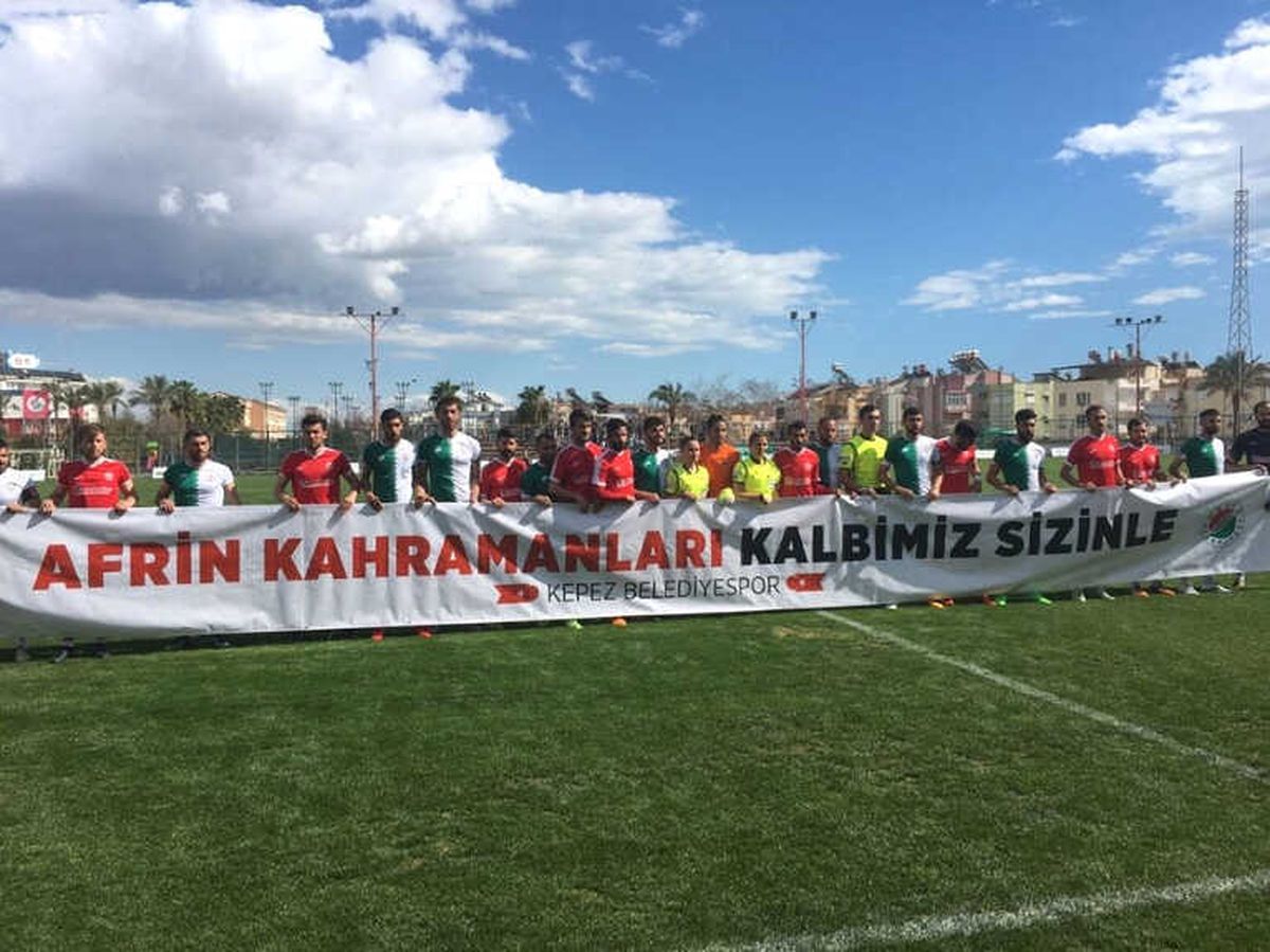 Kepez\'den Afrin\'e "Yanınızdayız" Mesajı