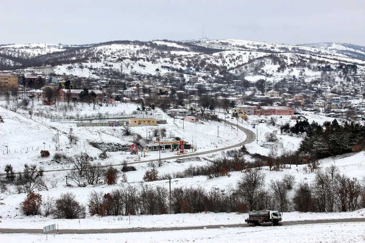 Kırklareli\'nde Kar Yağışı