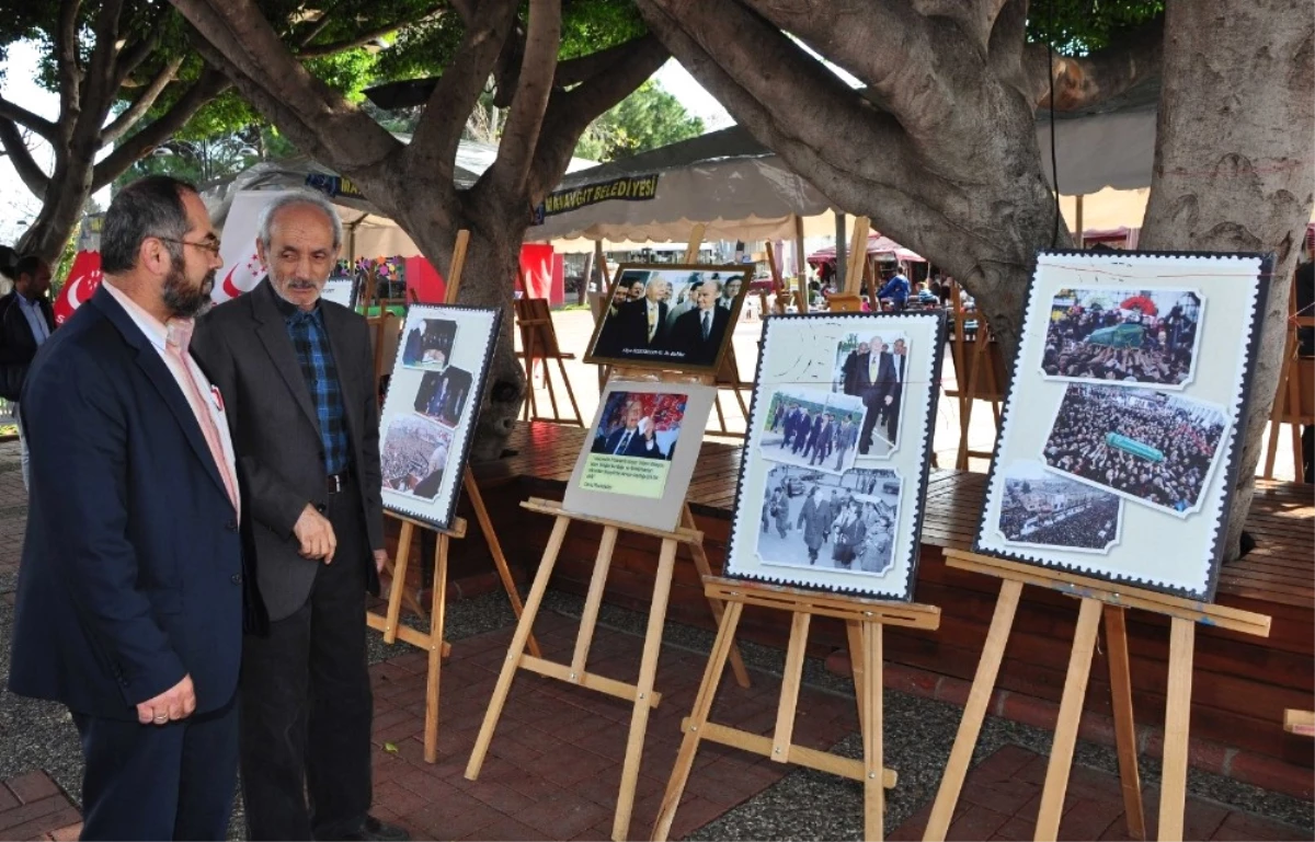 Manavgat\'ta "Erbakan Fotoğraf Sergisi" Açıldı