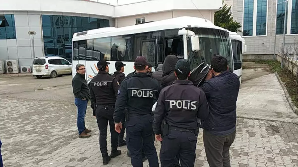 Samsun\'da Yasa Dışı Bahis Operasyonunda 9 Tutuklama